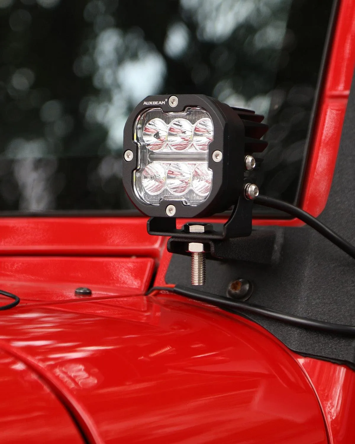 XP-ULTRA Series 3 Inch 84W LED Combo Pod Light Off Road Lights with White DRL&Amber Turn Signal Light