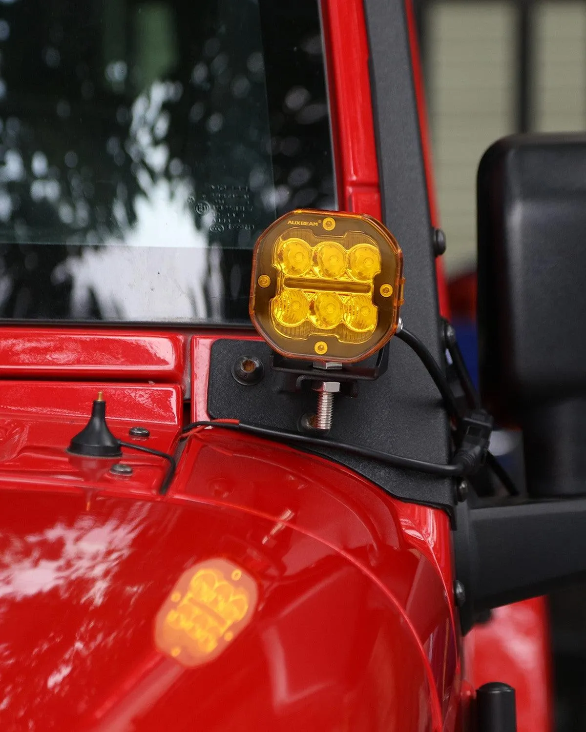 XP-ULTRA Series 3 Inch 84W LED Combo Pod Light Off Road Lights with White DRL&Amber Turn Signal Light